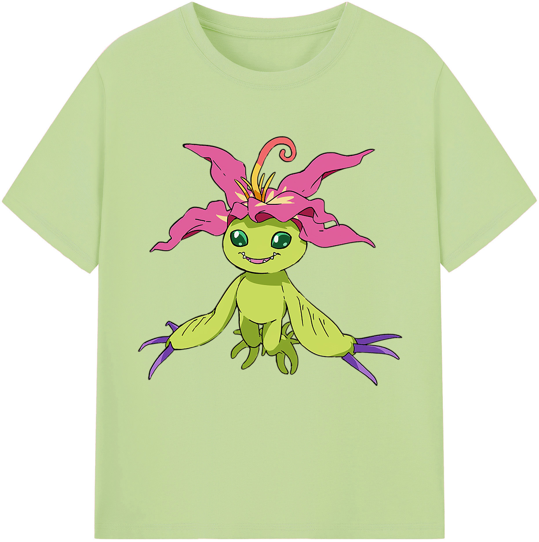 （画像用） Digimon デジタルモンスター/デジモン 綿100％半袖Tシャツ（フロントプリント）